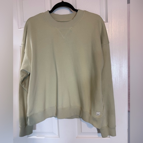 Vuori Sweaters - Vuori Crewneck Sweatshirt in Sage Green